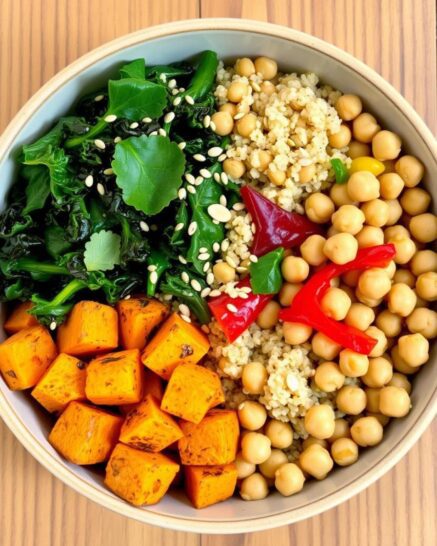 sweet potato and Kale salad